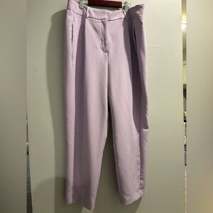 Express High Rise Ankle Trousers – Lilac Lavender – Women’s Size 14